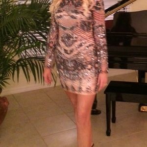 Gorgeous jeweled cocktail dress